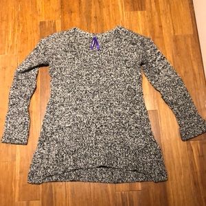 Seraphine tunic length nursing /maternity sweater